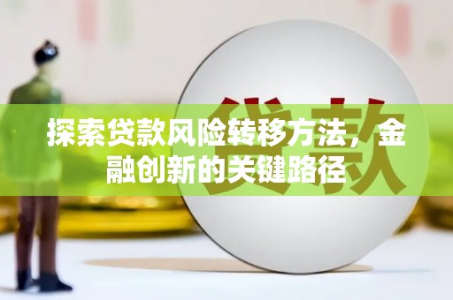 峨眉山探索贷款风险转移方法，金融创新的关键路径