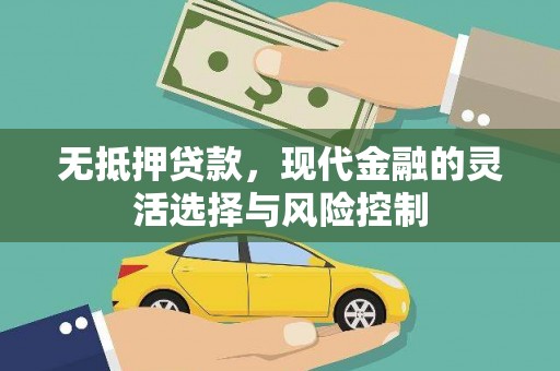 峨眉山无抵押贷款，现代金融的灵活选择与风险控制