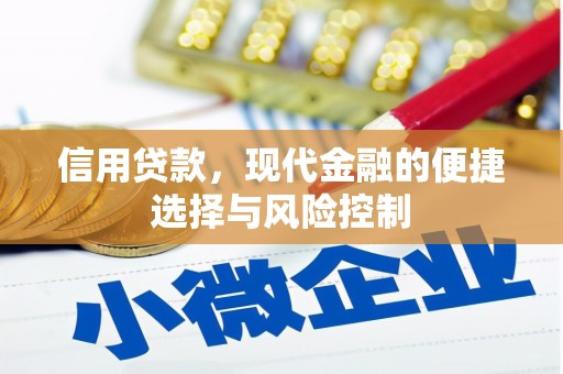 峨眉山信用贷款，现代金融的便捷选择与风险控制