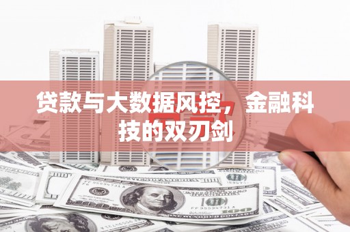 峨眉山贷款与大数据风控，金融科技的双刃剑
