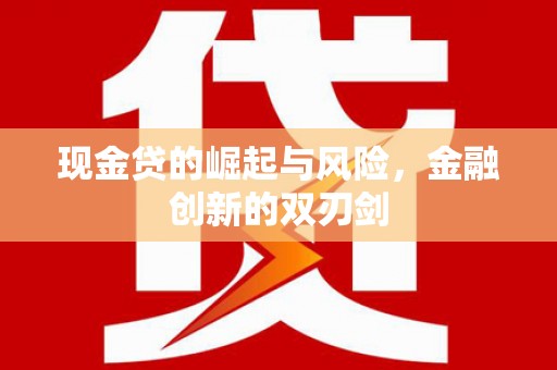 峨眉山现金贷的崛起与风险，金融创新的双刃剑