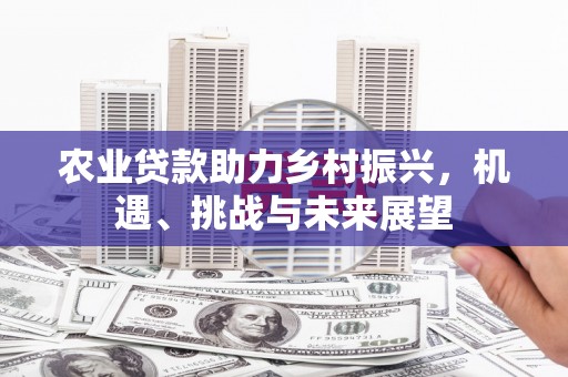 峨眉山农业贷款助力乡村振兴，机遇、挑战与未来展望