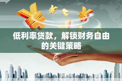 峨眉山低利率贷款，解锁财务自由的关键策略