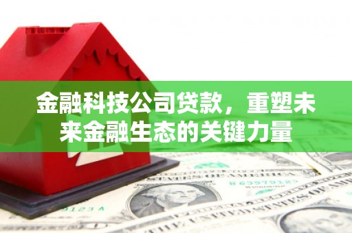 峨眉山金融科技公司贷款，重塑未来金融生态的关键力量