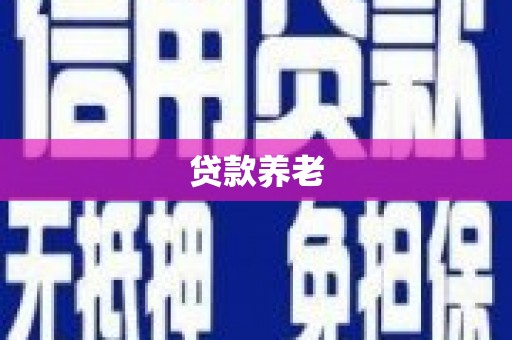 峨眉山贷款养老