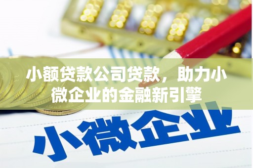 峨眉山小额贷款公司贷款，助力小微企业的金融新引擎