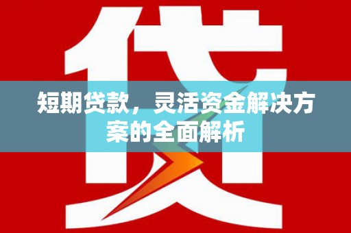 峨眉山短期贷款，灵活资金解决方案的全面解析