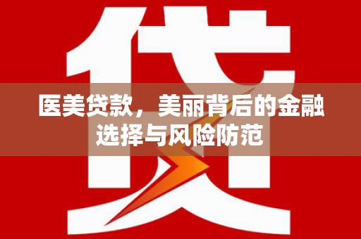 峨眉山医美贷款，美丽背后的金融选择与风险防范