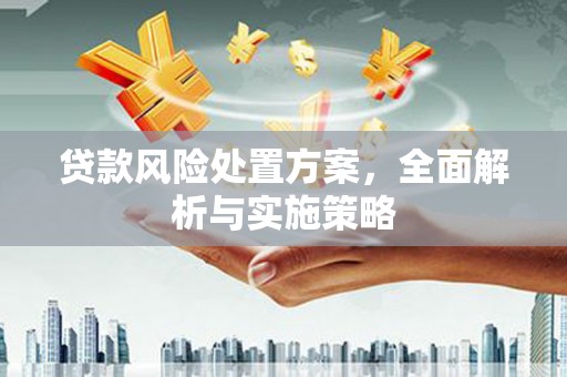 峨眉山贷款风险处置方案，全面解析与实施策略